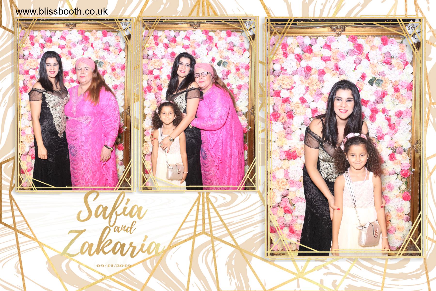 Safia & Zakaria | View more photos from the event at gallery.blissbooth.co.uk/u/BlissBooth/Safia-Zakaria